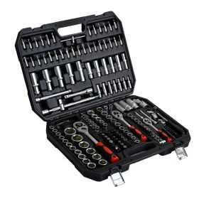 Tool Set - Socket and Ratchet Wrench Toolbox, 171pcs Tool Box, Universal Home Car Repair Tool Set for Men and, Perfect for Homeowners, DIY Enthusiasts